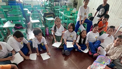 セブの幼稚園での活動